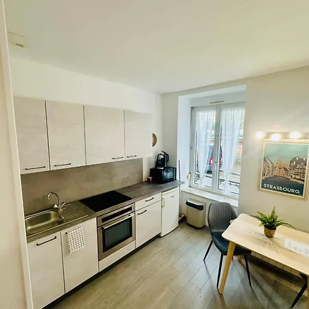 Apartment Studio, Gare, Petite France, Hypercentre *