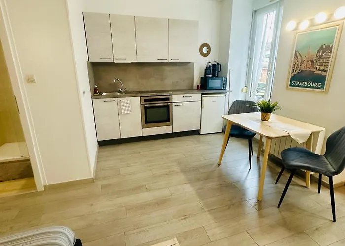 Studio, Gare, Petite France, Hypercentre Apartmán *