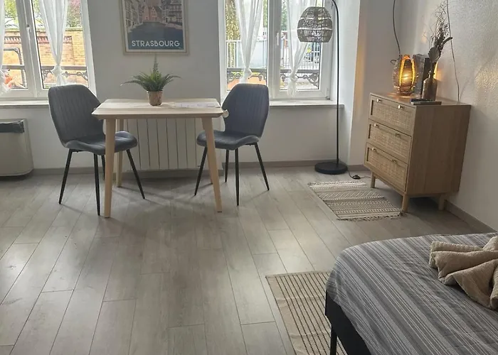 Studio, Gare, Petite France, Hypercentre Lägenhet